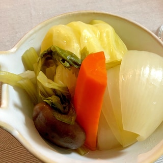 野菜たっぷり野菜スープ